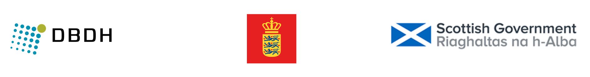 Danish Board of District Heating, the Royal Danish Embassy and Scottish Government logos